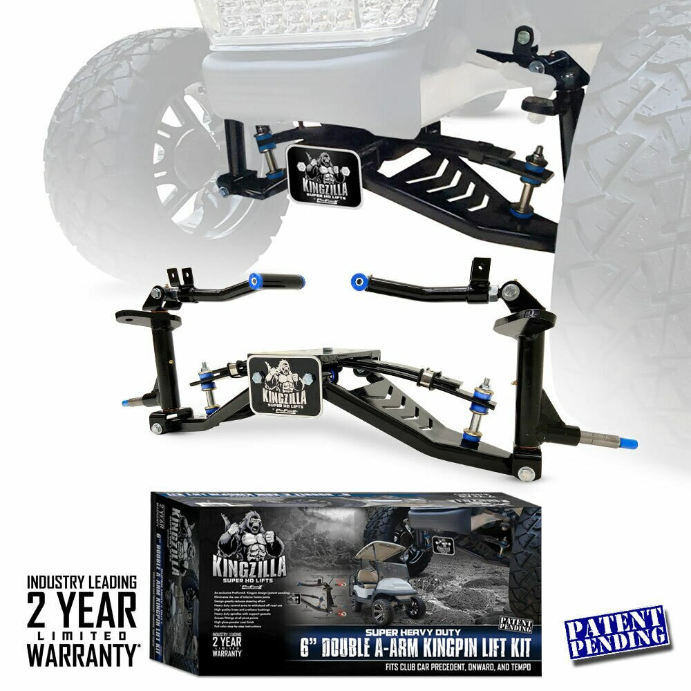 KINGZILLA Lift Kit Installed with Warranty and Retail Packaging