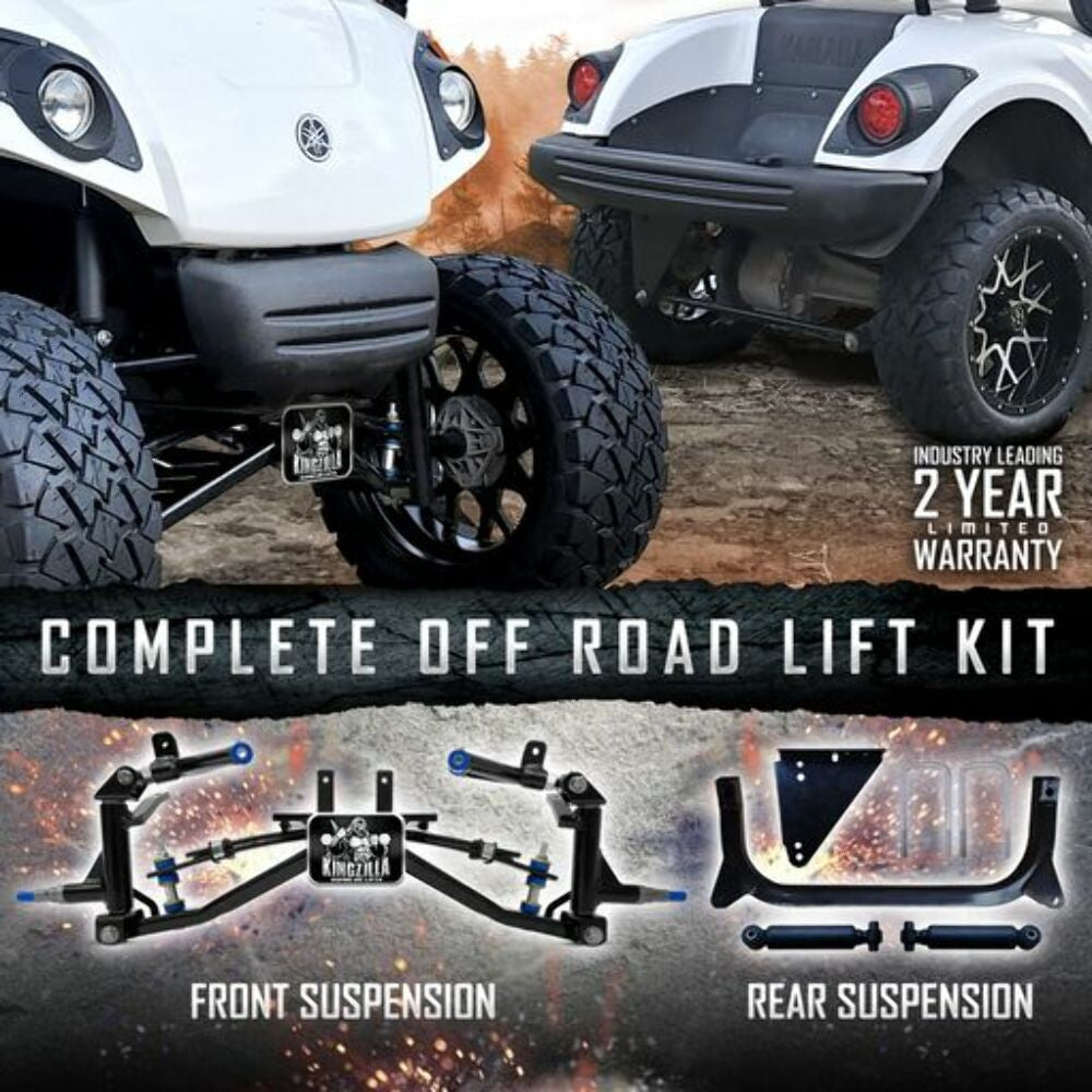 KINGZILLA Super HD 6" Double A-Arm Kingpin Lift Kit - Packaging