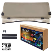 ProFormX Tinted Fold-Down Windshield Warranty, Contents and Custom Shipping Box - Fits E-Z-Go TXT-Freedom-T48 (2014 and up)