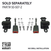 Retractable Seat Belts (Set of 2)