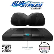 SlipStream Front Seat Cover Set Jet/Black/Ebony - Fits Precedent/Onward/Tempo (2004-up)