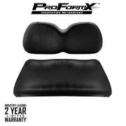 Front Seat Cover Set (Black) - Fits Yamaha Drive/Drive2 - Warranty