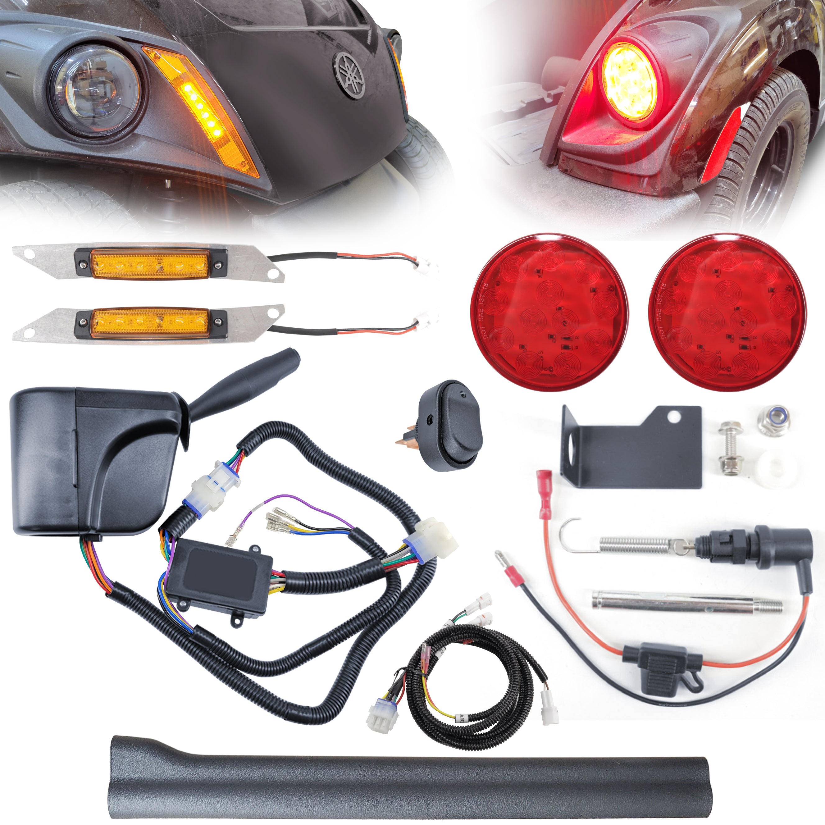 A closer look at Yamaha Rt Fairing Turn Signals
